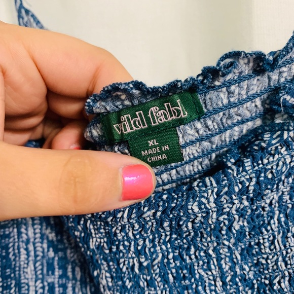 Blue Aztec Maxi Dress - Picture 4 of 4